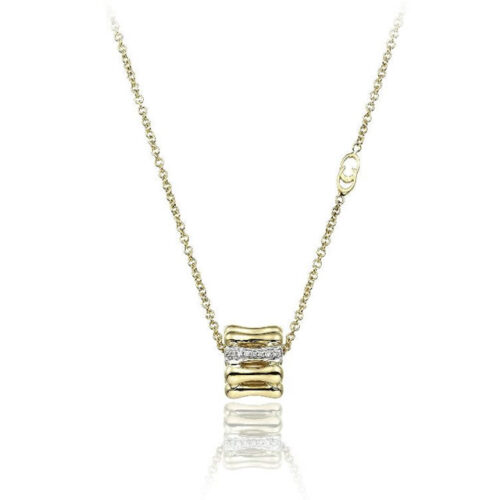 Collana Chimento Bamboo Over oro e diamanti - Gioielleria Senatore - www.gioielleriasenatore