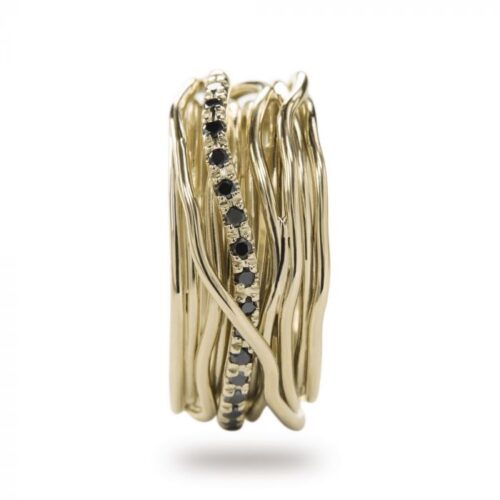 Anello Filo della Vita AN13GBN 2 - Gioielleria Senatore Online Shop - www.gioielleriasenatore.it