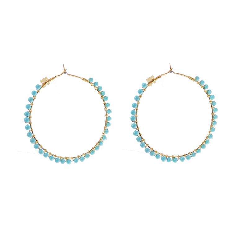 orecchino turchese rajola -gioielleria-senatore-online-shop-www.gioielleriasenatore.it-1