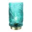 Lampada vetro felce verde diametro 14,5x26cm Hervit - Gioielleria Senatore